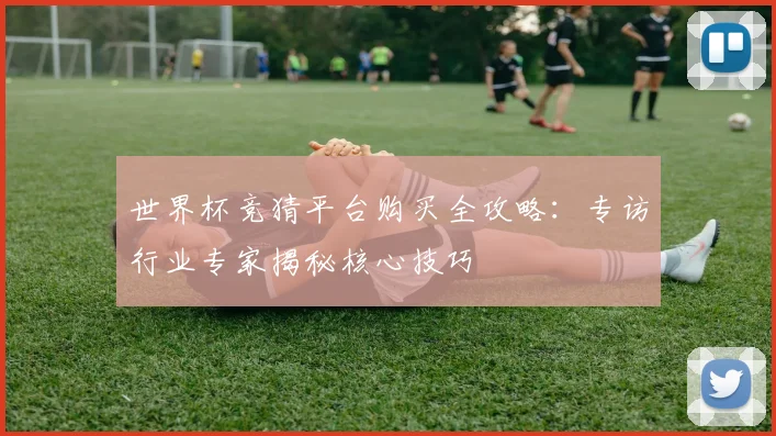 世界杯竞猜平台购买全攻略：专访行业专家揭秘核心技巧