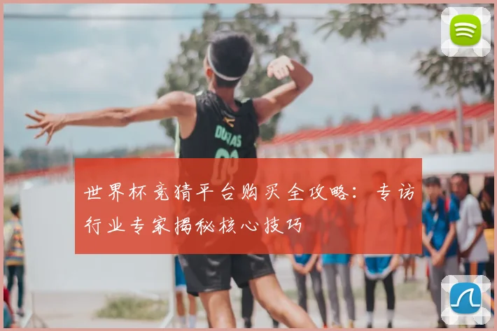 世界杯竞猜平台购买全攻略:专访行业专家揭秘核心技巧